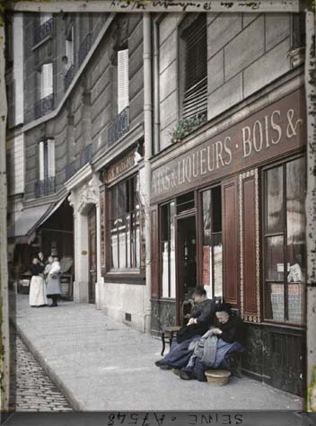 paris couleur 1900 albert kahn 171 Photos de Paris en couleur en 1900  photo histoire featured bonus 
