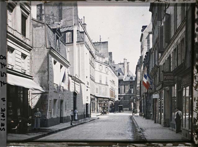 paris couleur 1900 albert kahn 191 Photos de Paris en couleur en 1900  photo histoire featured bonus 