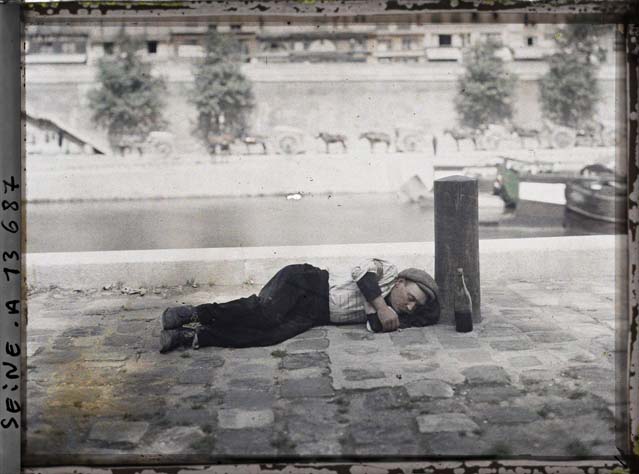 paris couleur 1900 albert kahn 231 Photos de Paris en couleur en 1900  photo histoire featured bonus 
