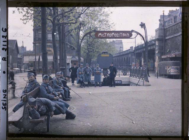 paris couleur 1900 albert kahn 39 Photos de Paris en couleur en 1900  photo histoire featured bonus 