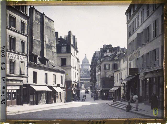 paris couleur 1900 albert kahn 451 Photos de Paris en couleur en 1900  photo histoire featured bonus 
