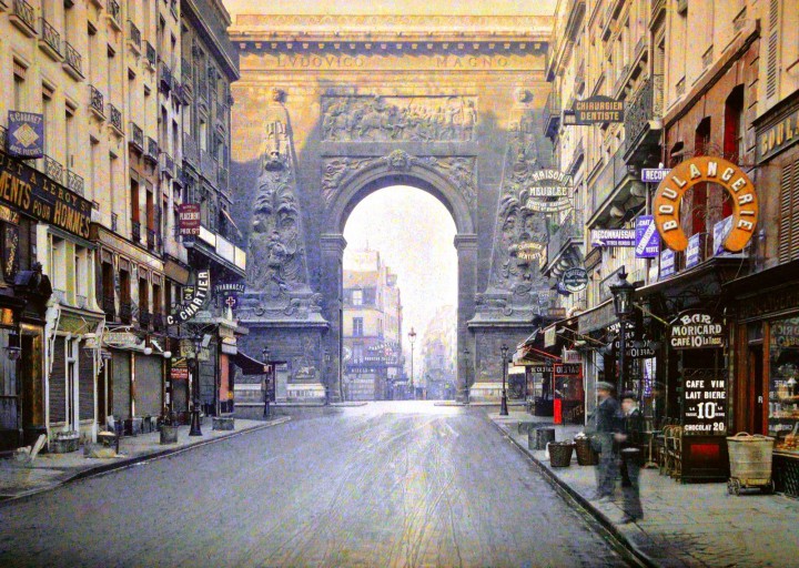 Photos de Paris en couleur en 1900