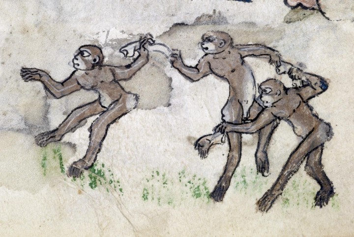 marginalia enluminure etrange moyen age 37 720x484 Des enluminures étranges au Moyen Age  peinture 2 histoire featured design bonus art 