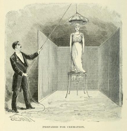 illustration magie 1897 02 Illustrations dun livre de magie Victorien en 1897  information divers bonus 