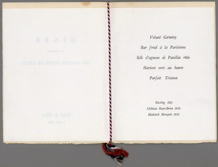 History menu menu DeGaulle elysee 21 720x553 menu degaulle elysee 21 720x553 Lhistoire des menus liens histoire divers bonus