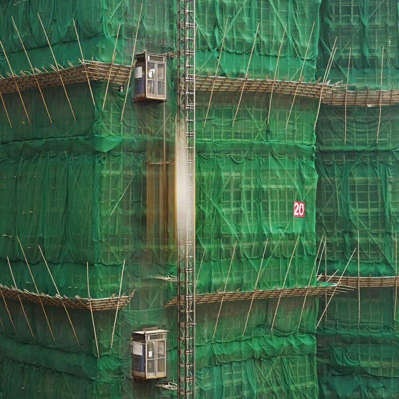 chantier honkong protection 04 800x800 Les cocons de soie des chantiers à Hong Kong 