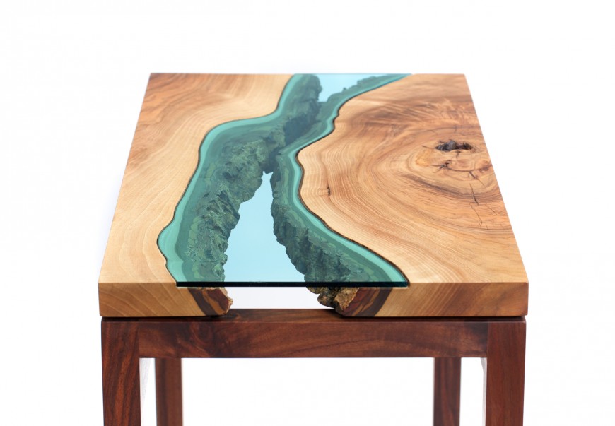 table bois verre riviere 10 870x603 Des rivières à tables 