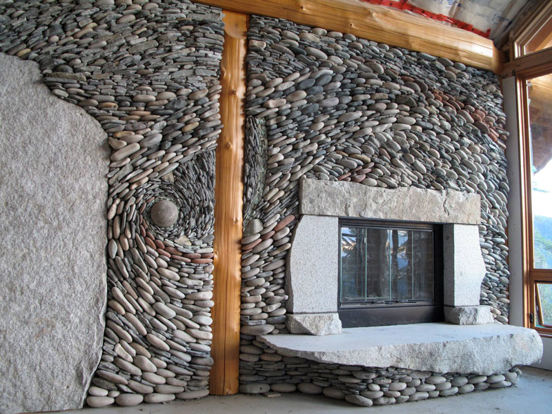 mur pierre dessin 03 Des murs avec des galets 
