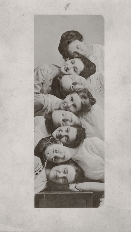 8-femmes-vintage-ancien-verticale-photo