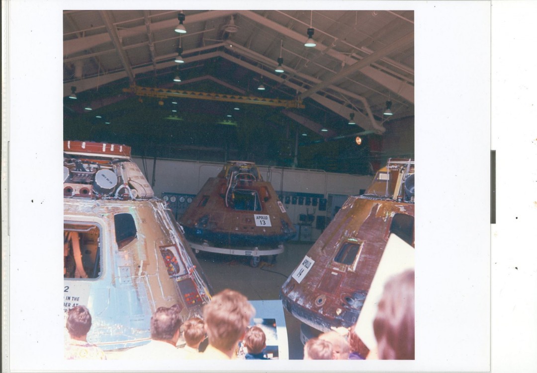 Apollo 12 13 14 North American Rockwell Downey Ca Open day c1972