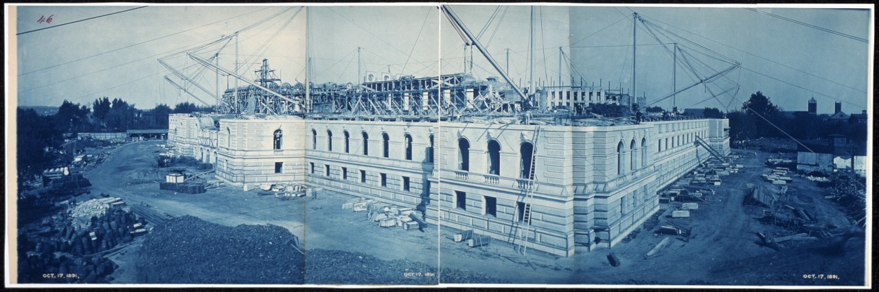 20Construction-of-the-Library-of-Congress-Washington-DC-Oct-17-1891
