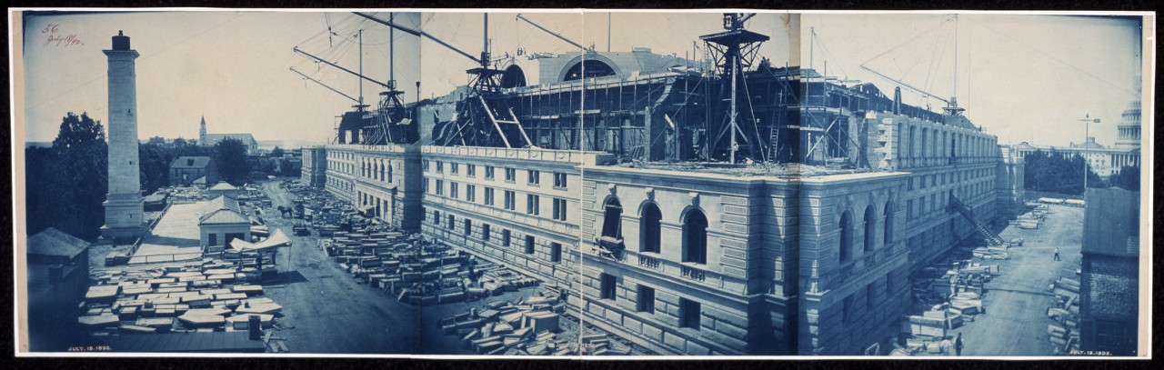37Construction-of-the-Library-of-Congress-Washington-DC-July-18-1892