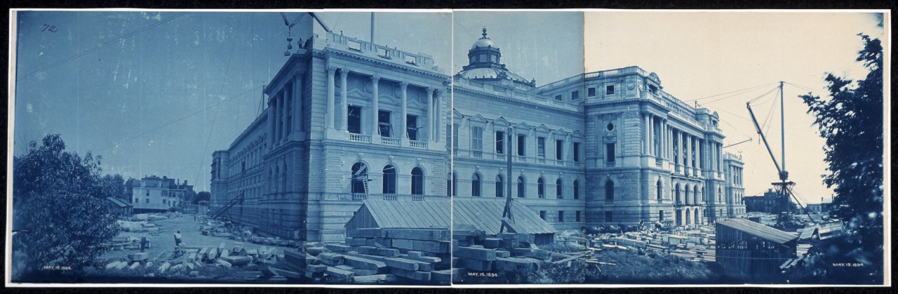 51Construction-of-the-Library-of-Congress-Washington-DC-May-15-1894