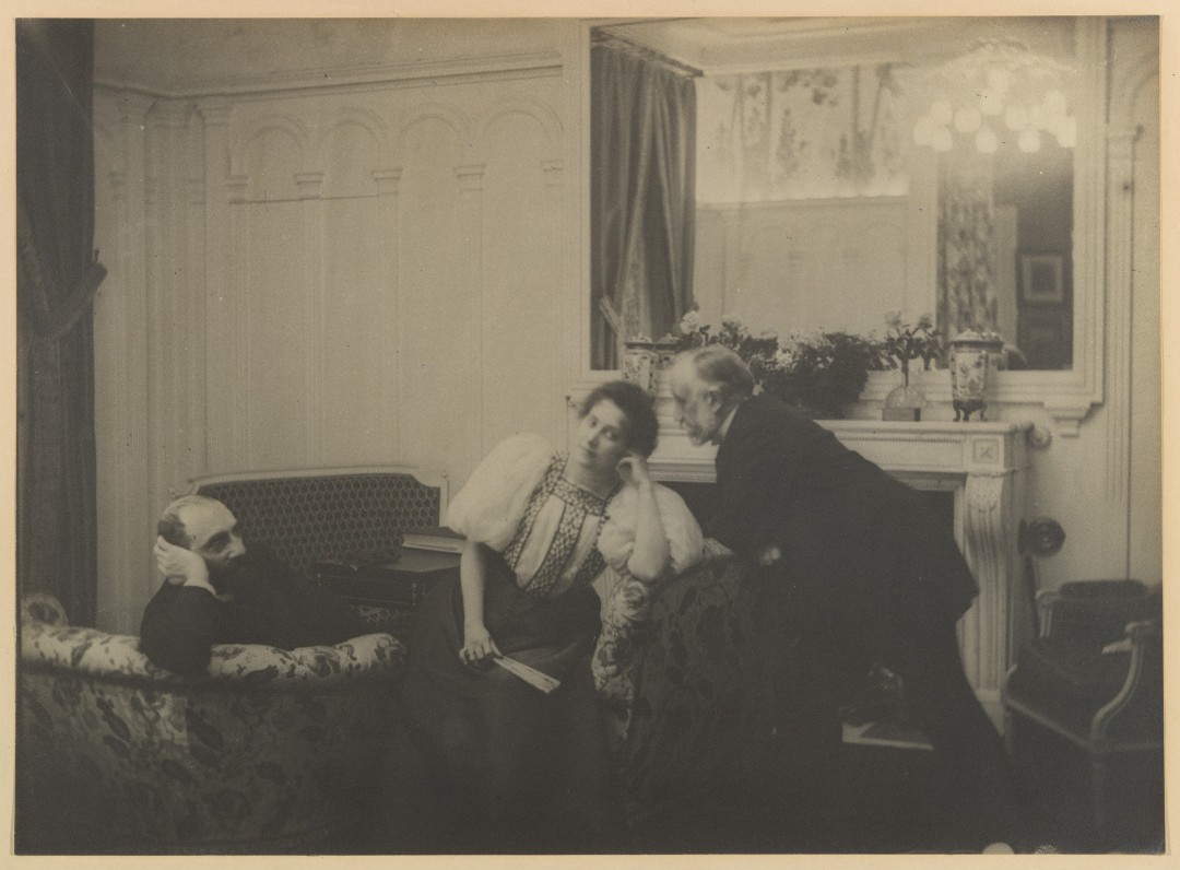 Paul Poujaud, Mme. Arthur Fontaine et Degas