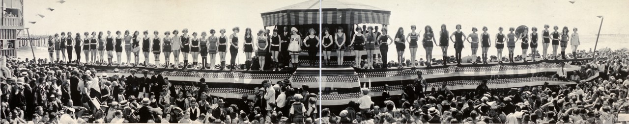 miss-panoramique-Bathing-Girl-Parade-Crystal-Pier-Calif-1925