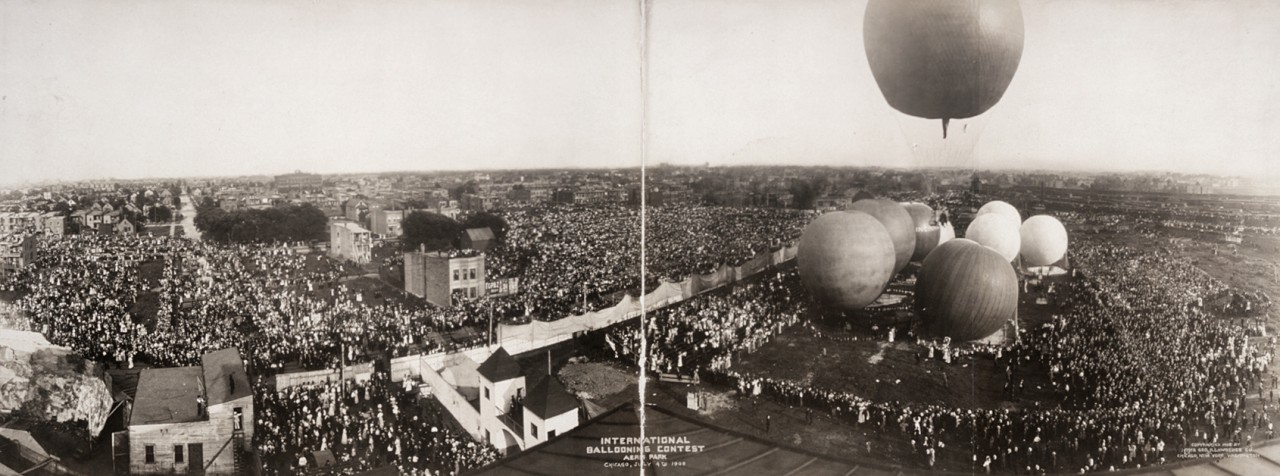 Concours de ballon, Chicago - 1908