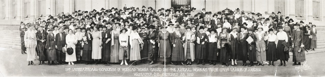1st-International-Congress-of-Working-Women-called-by-the-National-Womens-Trade-Union-League-of-America-Washington-DC-October-28-1919