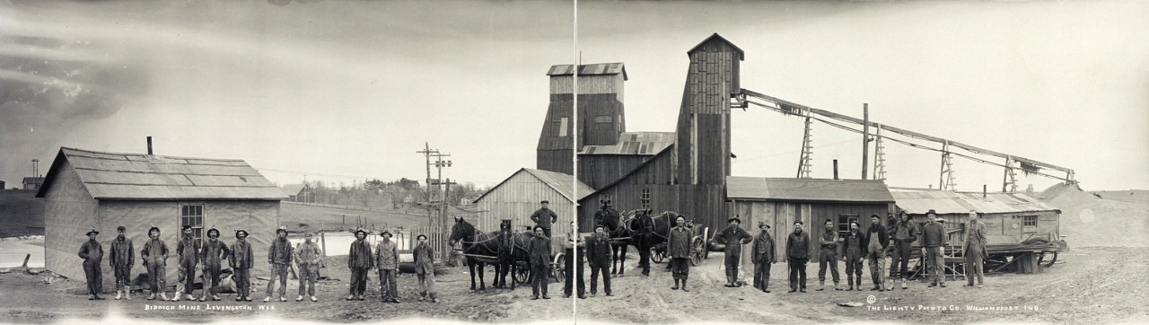 Biddick-Mine-Livingston-Wis-1915