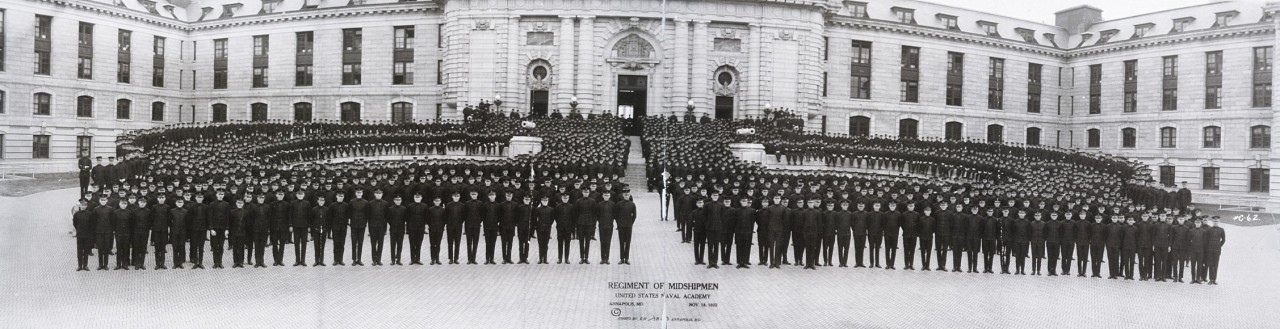 Regiment-of-Midshipmen-United-States-Naval-Academy-Annapolis-Md-Nov-18-1922-1922