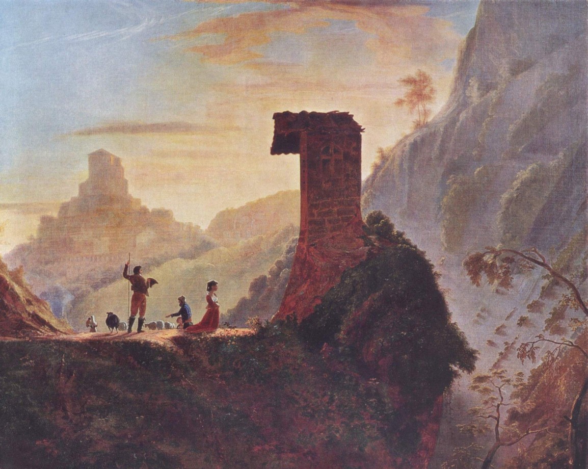The Chapel of the Virgin at Subiaco - 1830