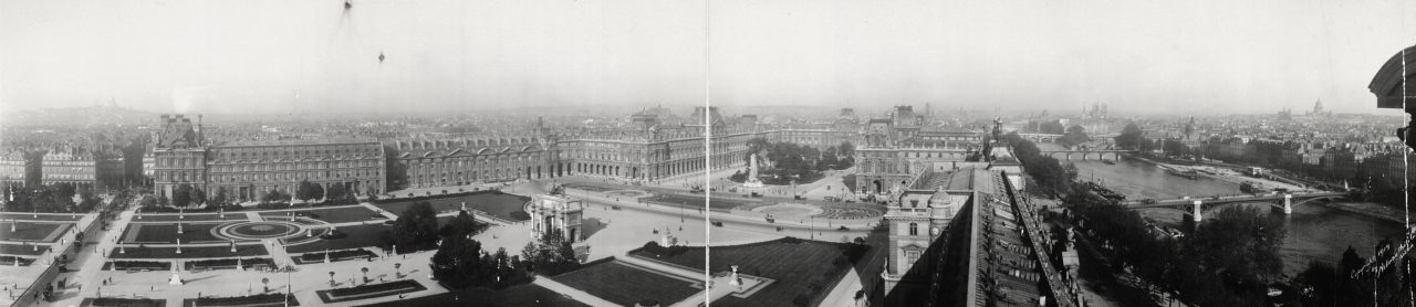 Le Louvre, Paris - 1909