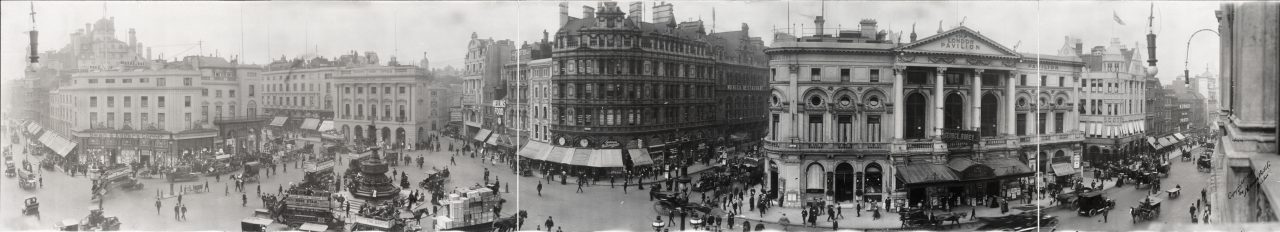 Piccadilly Circus, Londres - 1909