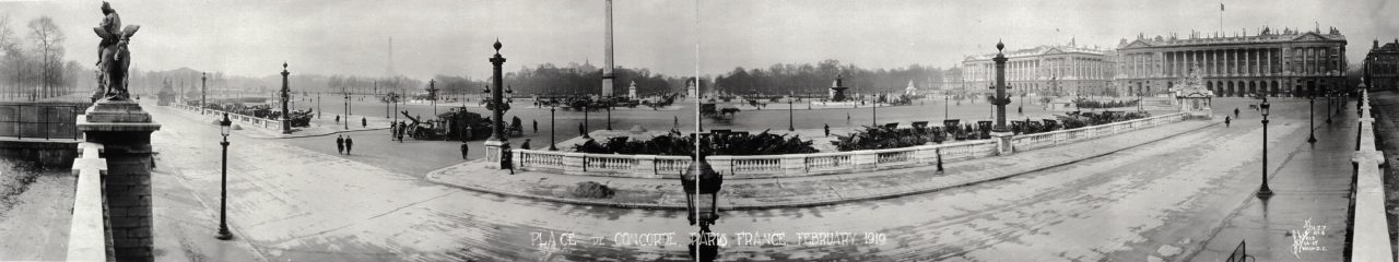 Place de la Concorde, Paris - 1919