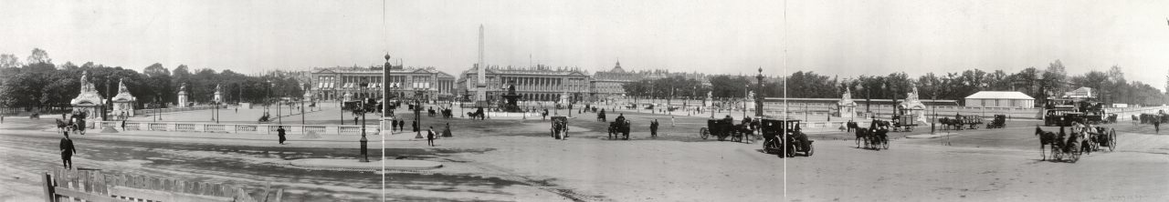 Place de la Concorde, Paris - 1909