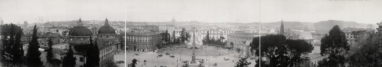 Rome depuis le Mont Pincio - 1909