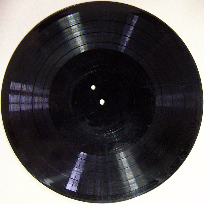 Le vinyl sur lequel la musique a été enregistrée par Alan Turing