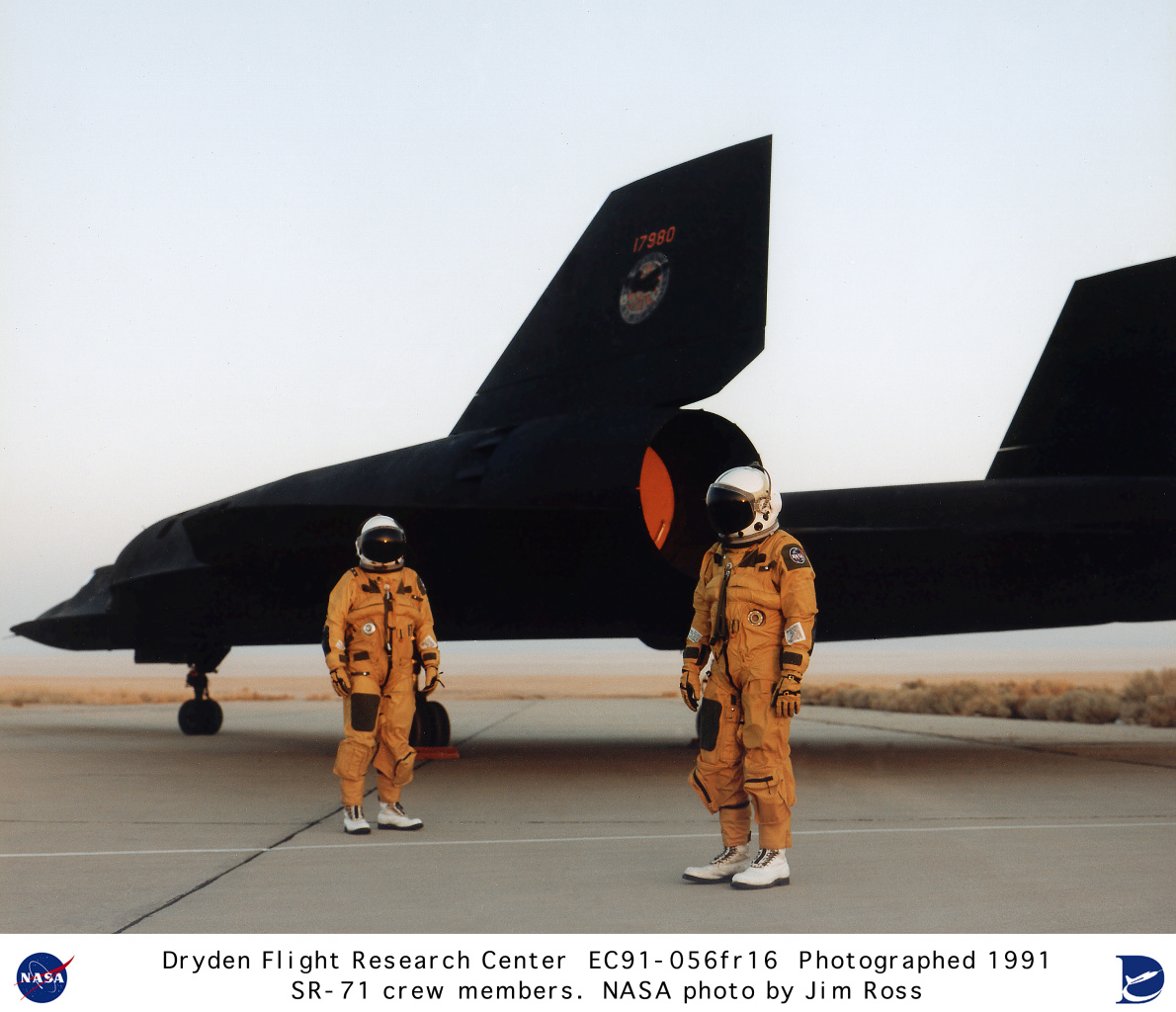 Le SR-71 Blackbird et son équipage