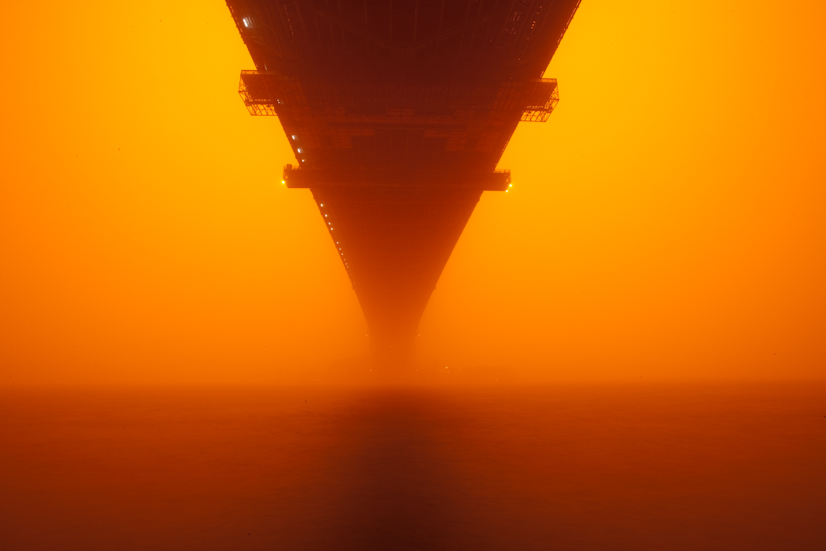 Tempête de sable rouge à Sydney
