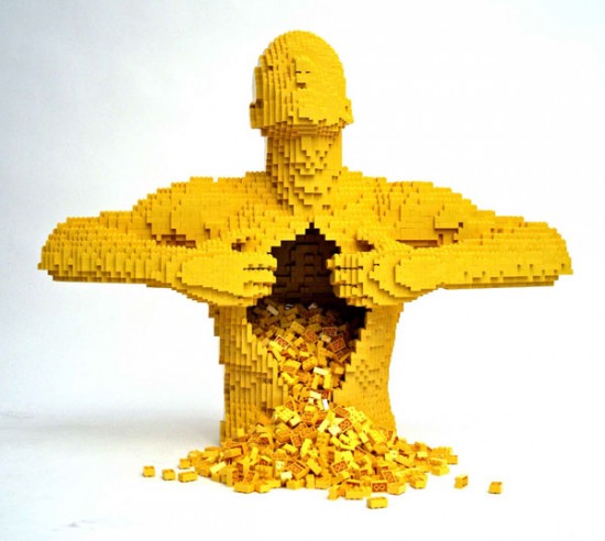 Les sculptures en Lego de Nathan Sawaya