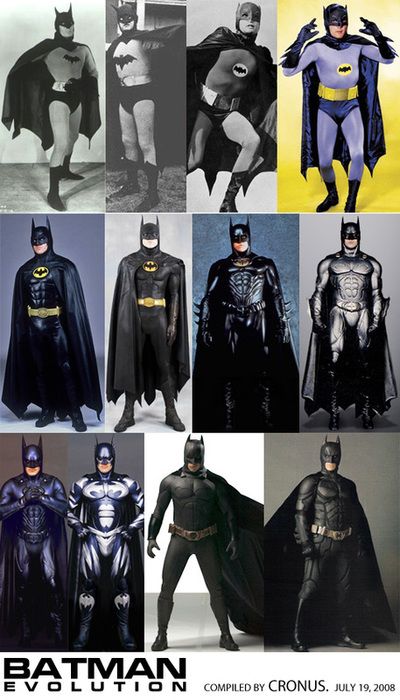 L’évolution de Batman dans les films