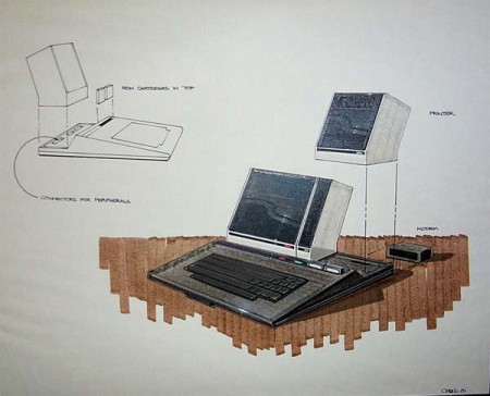 Des concepts arts d’ordinateur Atari