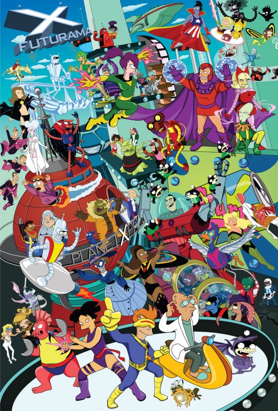 Le X-Men rencontrent Futurama