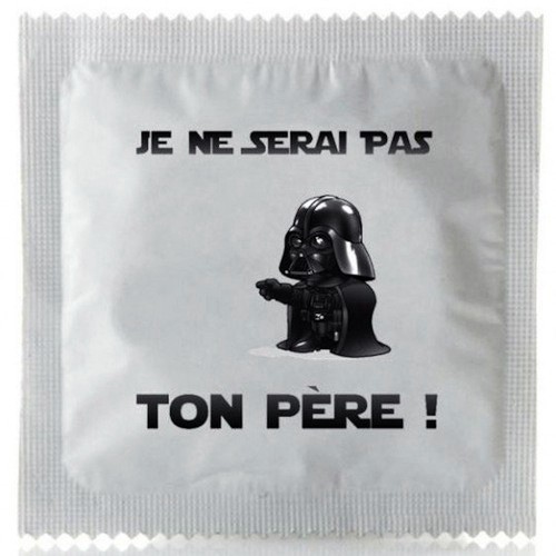 Le préservatif Star Wars