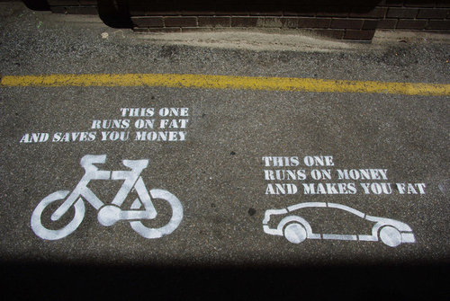 Voiture ou vélo, il faut choisir