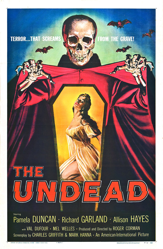 Affiches de films d’horreur des années 50
