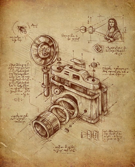 Si Léonard De Vinci avait inventé l’appareil photo