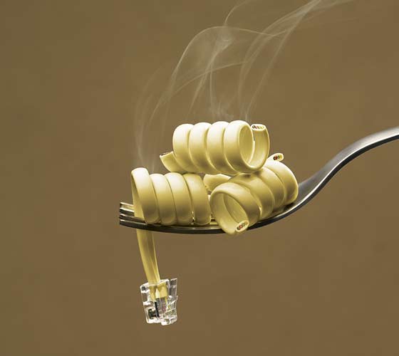 Tagliatelles RJ45