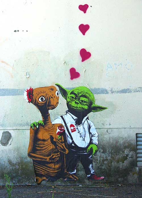 E.T et Yoda sont amoureux