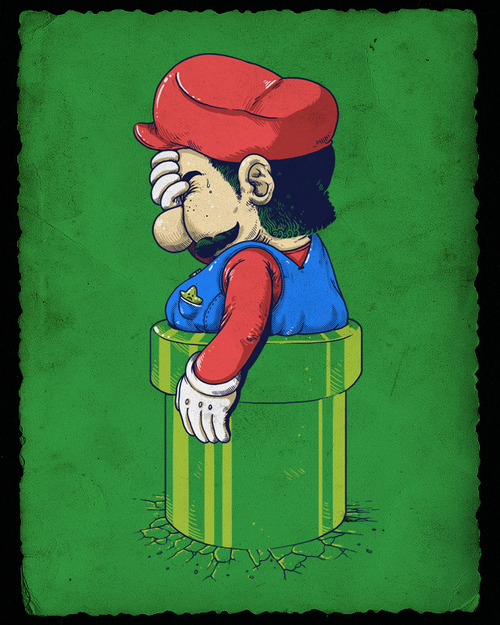 Mario est trop gros