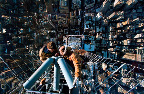 Au sommet de l’Empire State Building