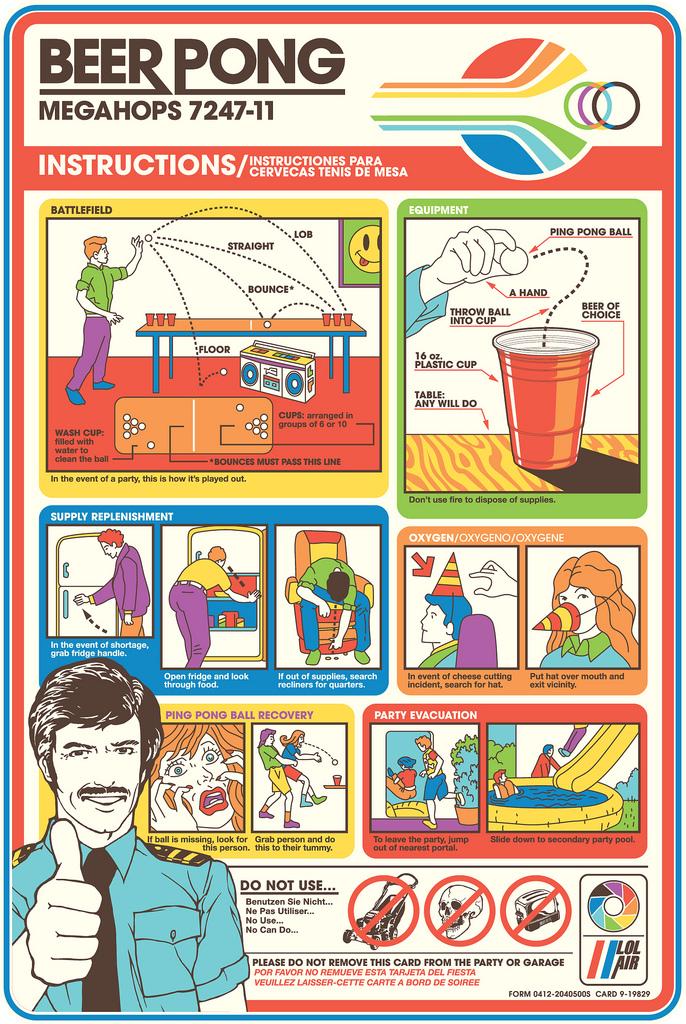 Instructions pour jouer au Beer Pong