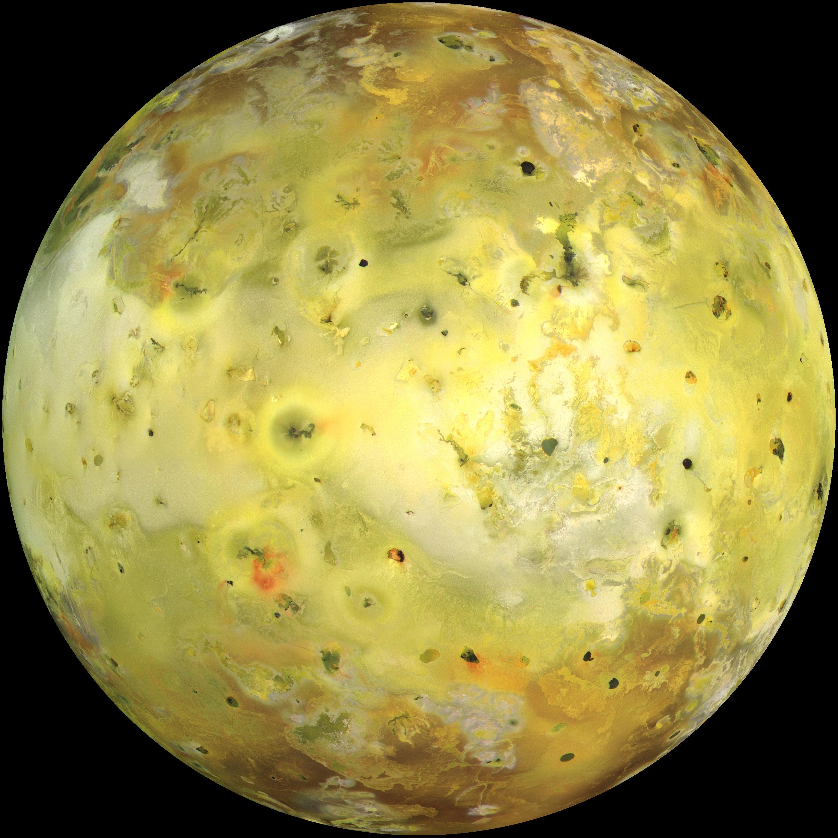 Les vrais couleurs de Io