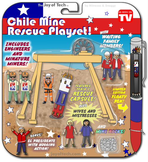 Jouez à sauver les mineurs chiliens