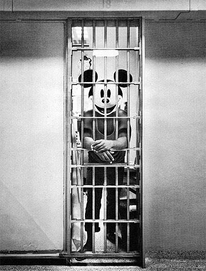 Mickey en prison