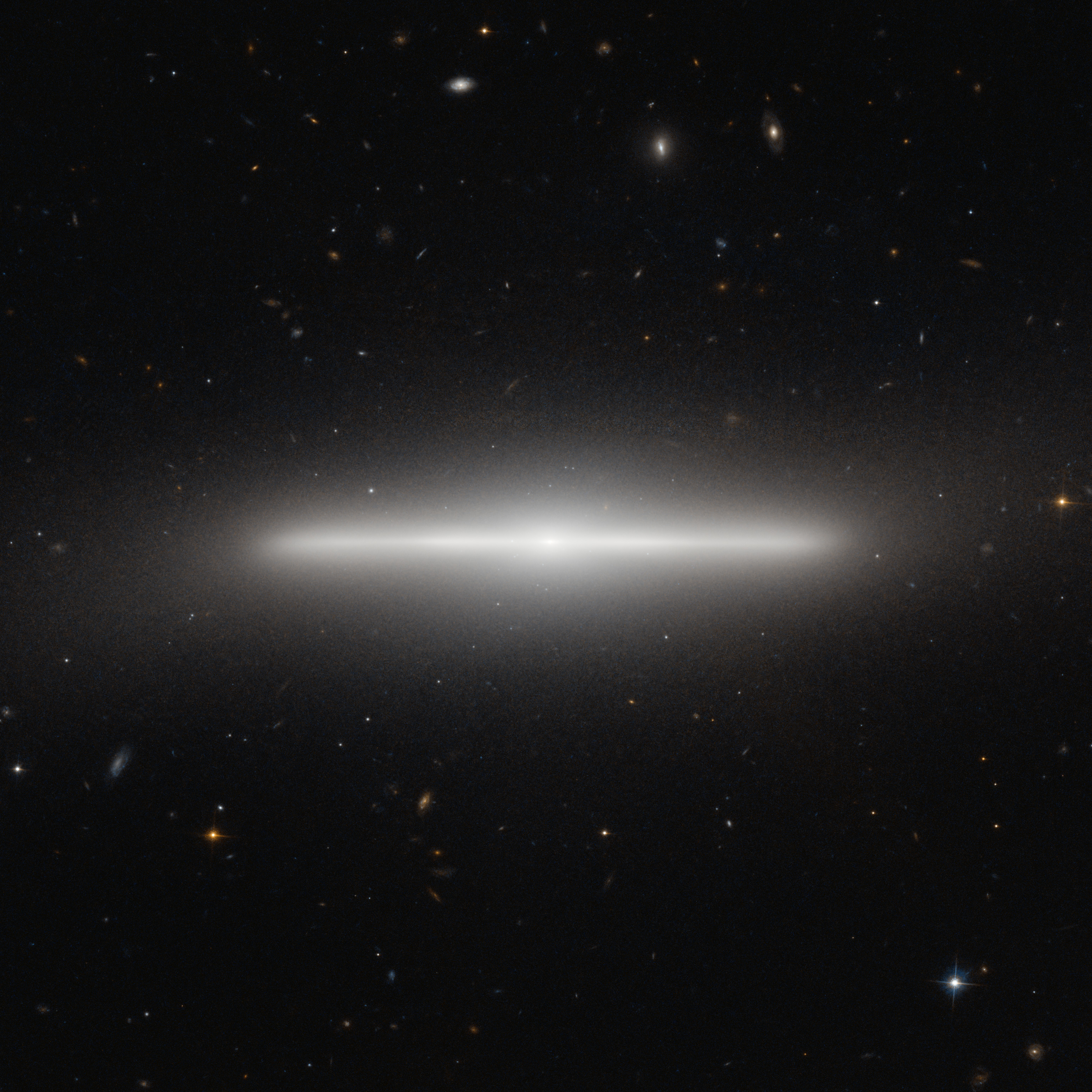 Profil d&rsquo;une galaxie