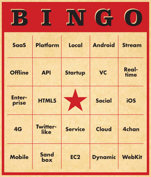 Le bingo des blogs High-Tech